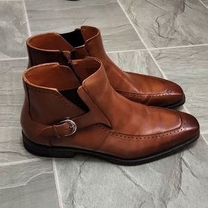 Stacy Adams men's dress boots sz 11, fits like a 12.